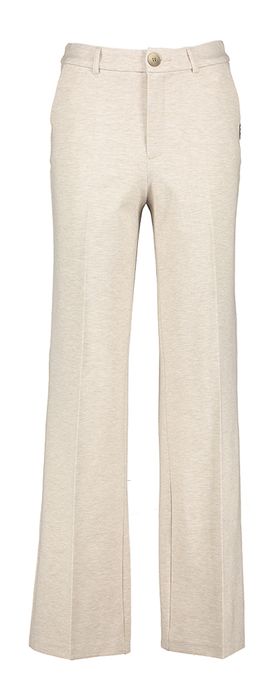 Beige wijde comfortabele broek Odelia Milano Lalotti