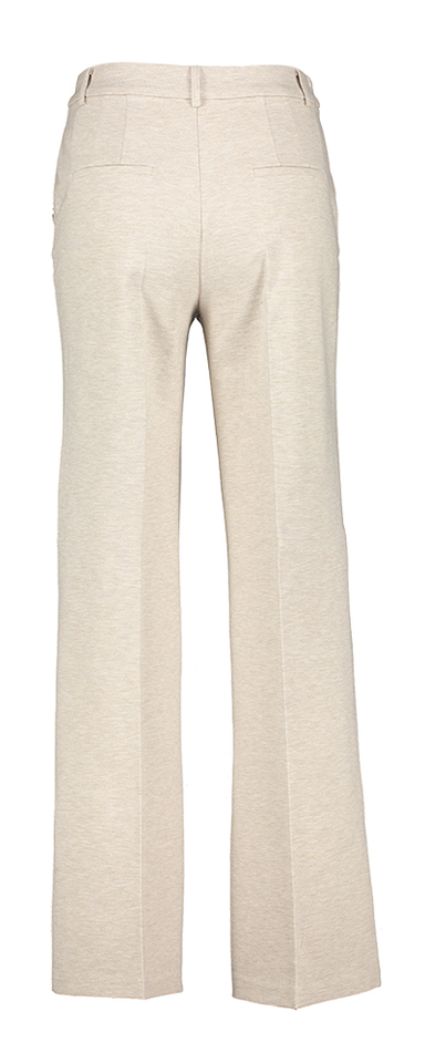 Beige wijde comfortabele broek Odelia Milano Lalotti 