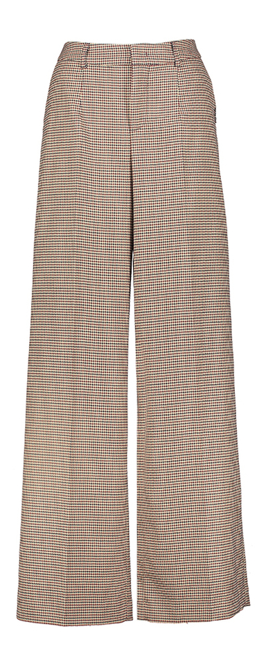 Wijde broek in ruit motief Oscare Pants Lalotti