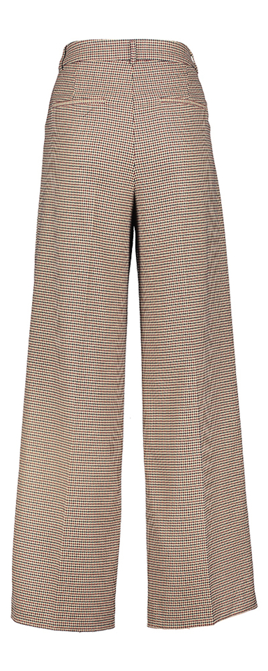 Wijde broek in ruit motief Oscare Pants Lalotti