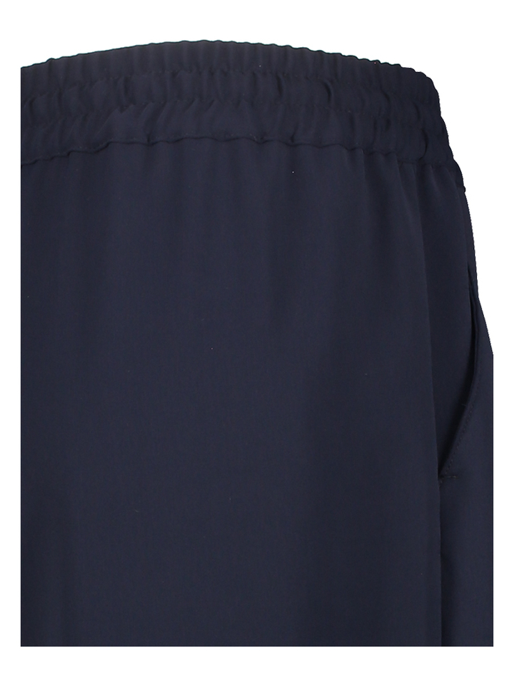 Donkerblauwe wijde broek Polly Wide Lalotti