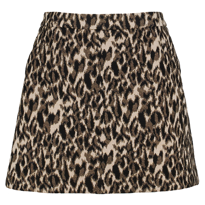 Korte rok in dierenprint Rosie Skirt Lalotti 