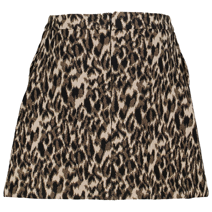Korte rok in dierenprint Rosie Skirt Lalotti 