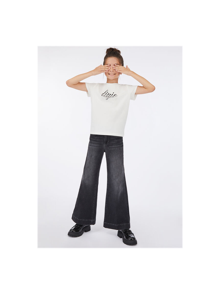Zwarte flare jeans Liu Jo