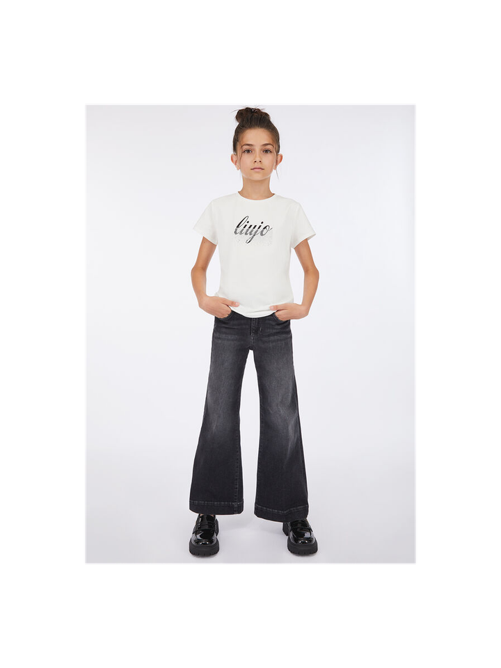 Zwarte flare jeans Liu Jo
