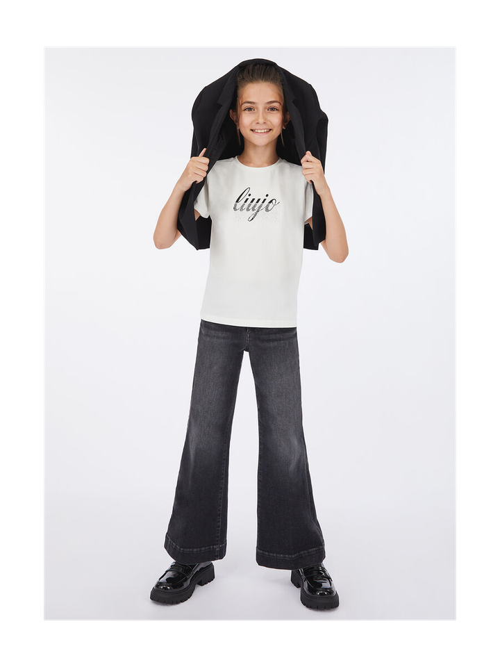 Zwarte flare jeans Liu Jo
