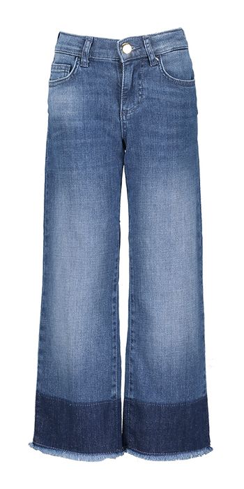 Blauwe jeans met donkere boord Liu Jo