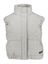 Lichtgrijze bodywarmer met rechtopstaande kraag Galaxy Deluxe Doudoun 