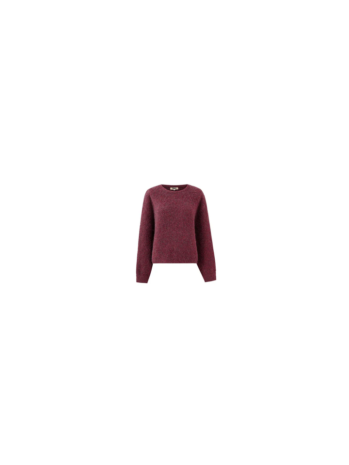 Bordeaux gebreide trui Camelia FRNCH