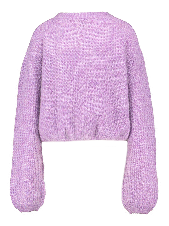 Violet gilet met knopen Miano FRNCH