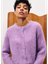 Violet gilet met knopen Miano FRNCH 
