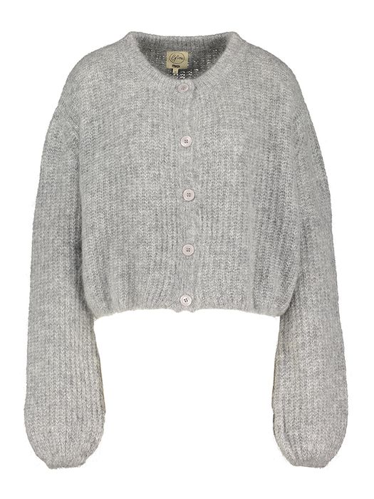 Grijze cardigan met knopen Miamo FRNCH