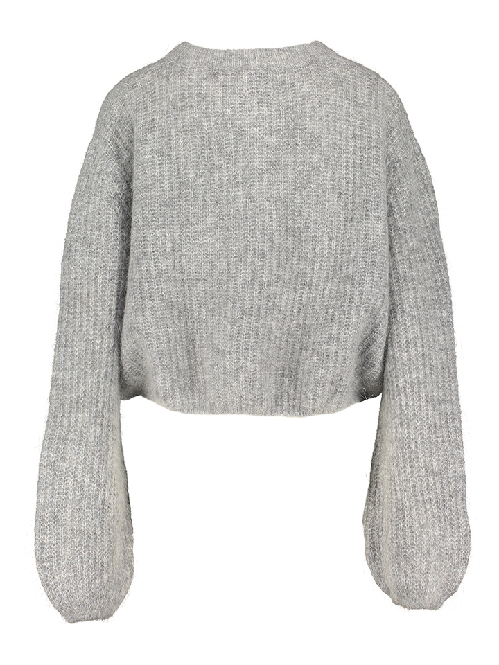 Grijze cardigan met knopen Miamo FRNCH 