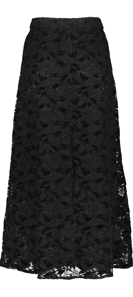 Zwarte lange rok in kant Herbert FRNCH 