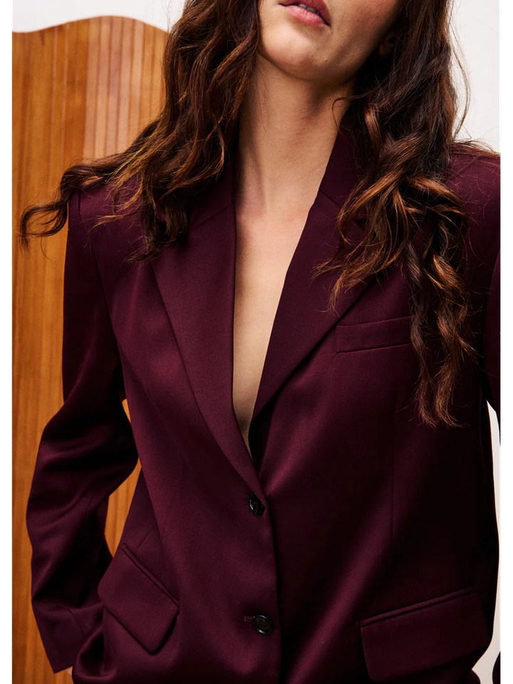 Bordeaux oveersized blazer Berlioz FRNCH