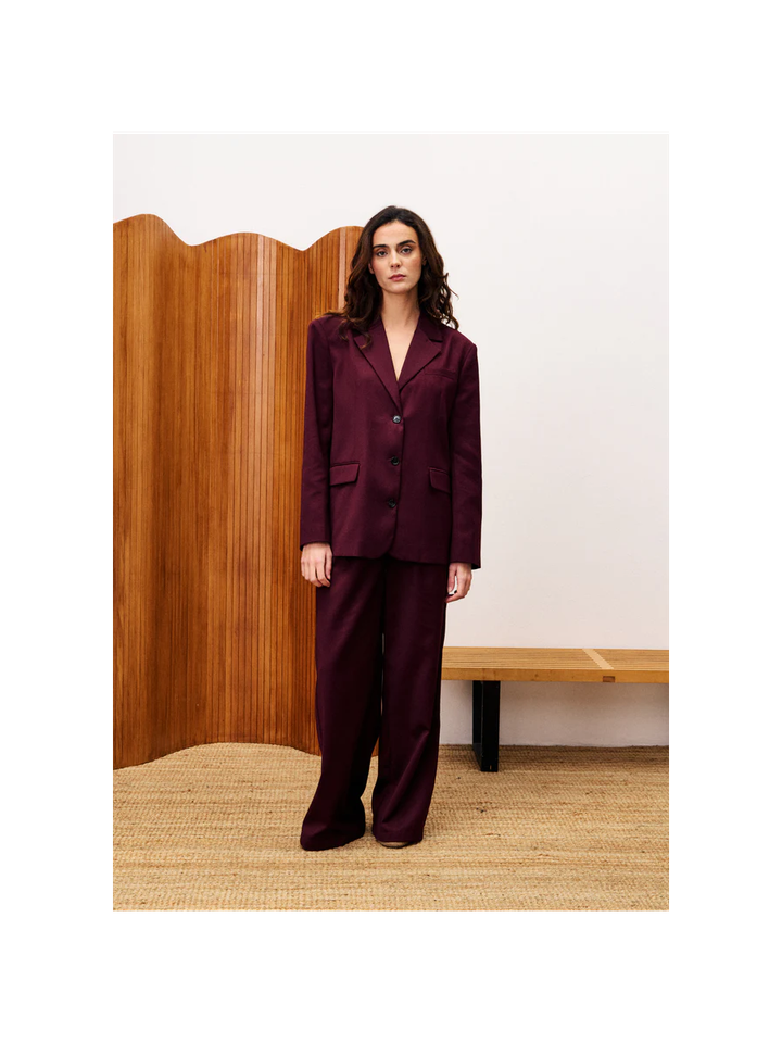 Bordeaux oveersized blazer Berlioz FRNCH