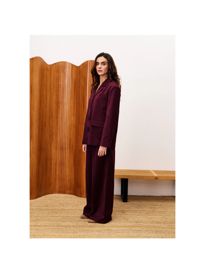 Bordeaux oveersized blazer Berlioz FRNCH