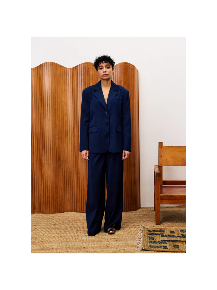 Blauwe oversized blazer Berlioz FRNCH