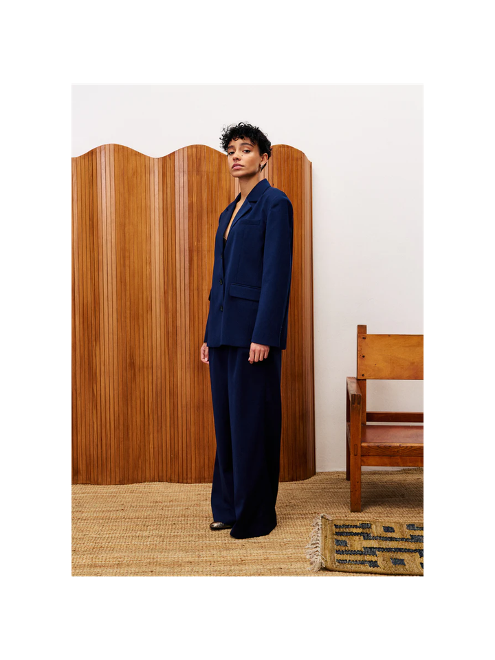 Blauwe oversized blazer Berlioz FRNCH