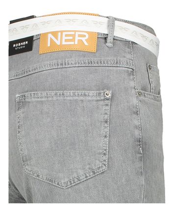 Licht grijze mid waist jeans Masha Girlfriend Rosner 