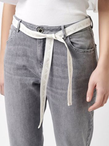 Licht grijze mid waist jeans Masha Girlfriend Rosner 