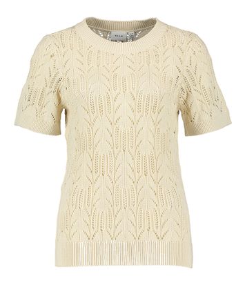 Beige gehaakte trui Vicotti Vila
