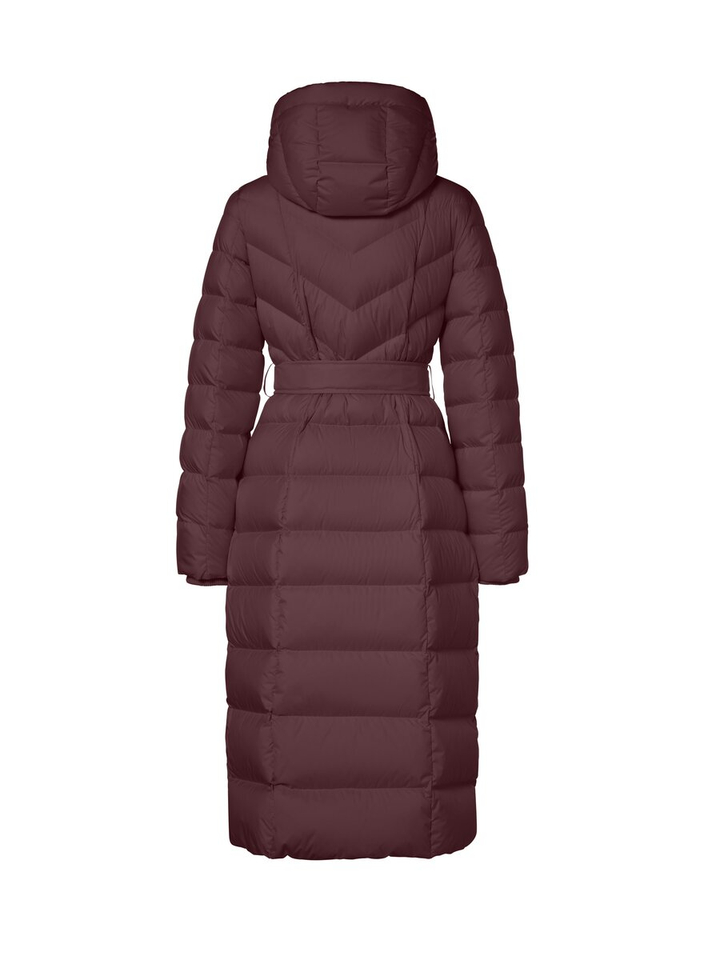 Bordeaux pufferjas Valentina Beaumont 