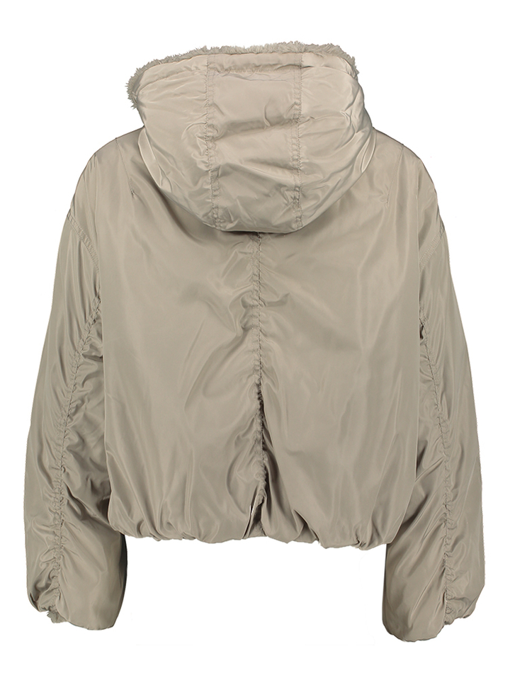 Fluffy beige winterjas Max Beaumont 