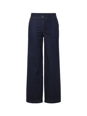 Indigo blauwe loose fit jeans Rose Plant Beaumont