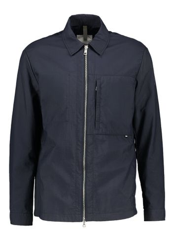 Donkerblauwe jas met rits Lunor/Noli Duno