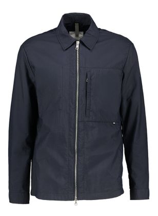 Duno Donkerblauwe jas met rits Lunor/Noli