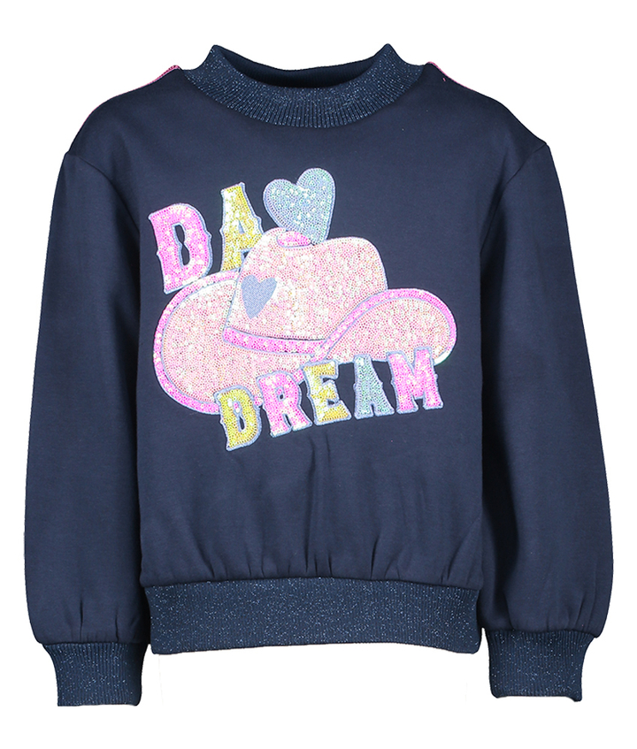 Navy blauwe sweater day dream Billieblush 
