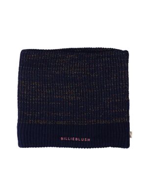 Donkerblauwe glinsterende colsjaal Billieblush