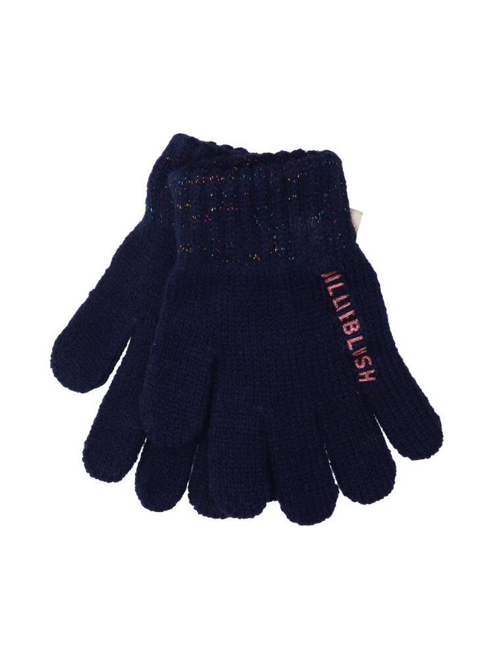 Blauwe hanschoenen Billieblush