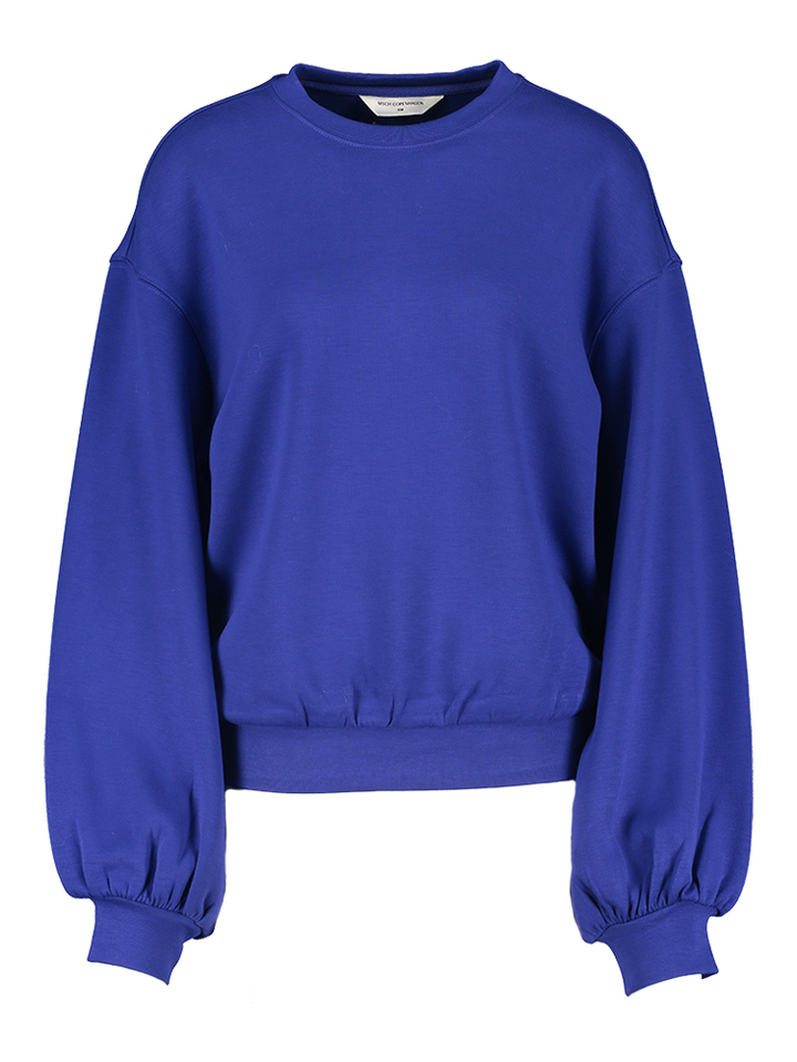 Kobaltblauwe sweater Brionna MSCH Copenhagen 