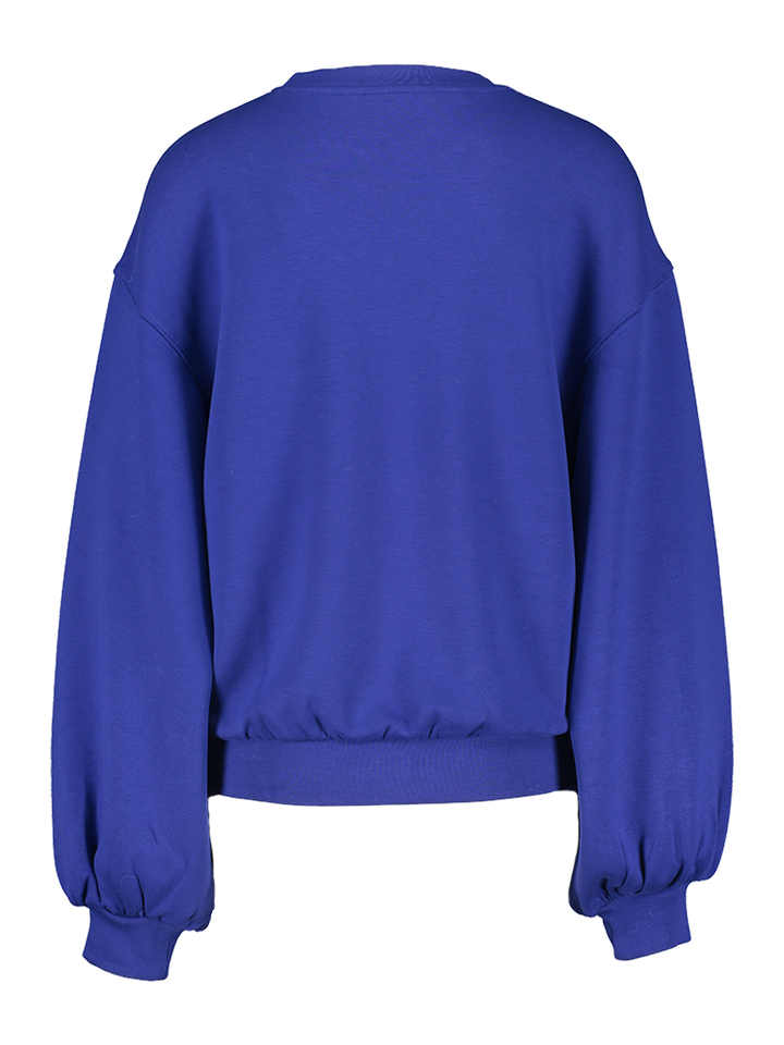 Kobaltblauwe sweater Brionna MSCH Copenhagen 