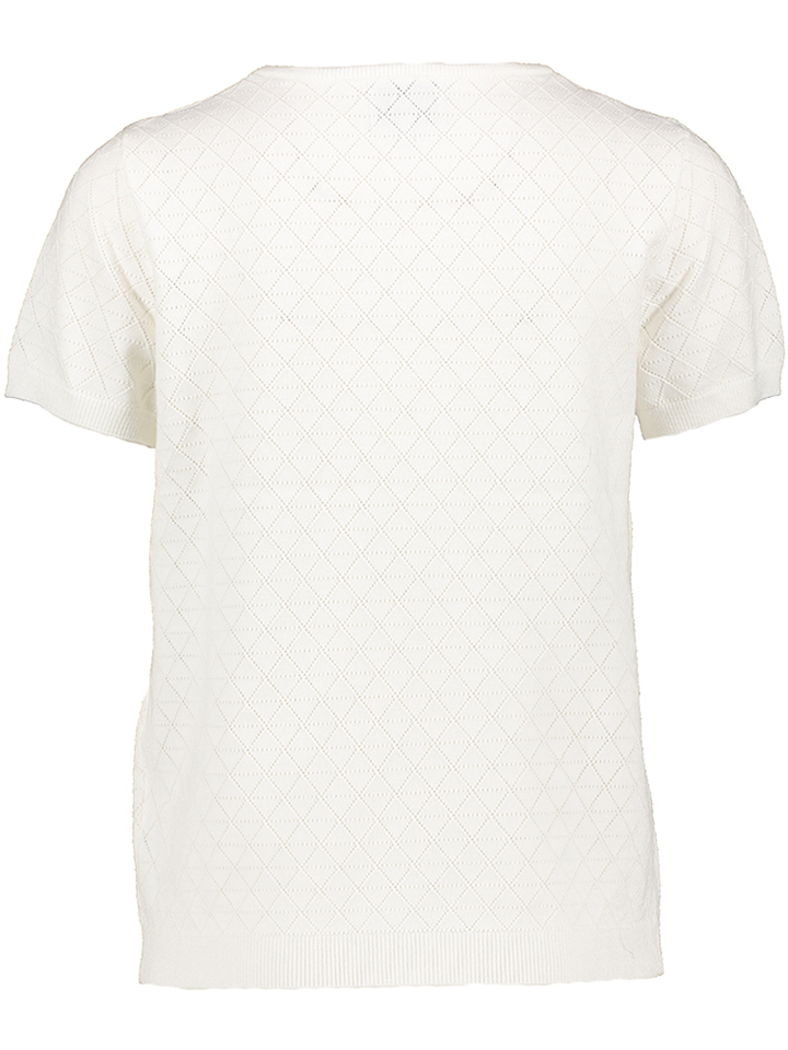 Wit 2-delig set met trui on cardigan Leo &ugo