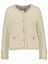 Beige gilet met gouden details Leo & Ugo