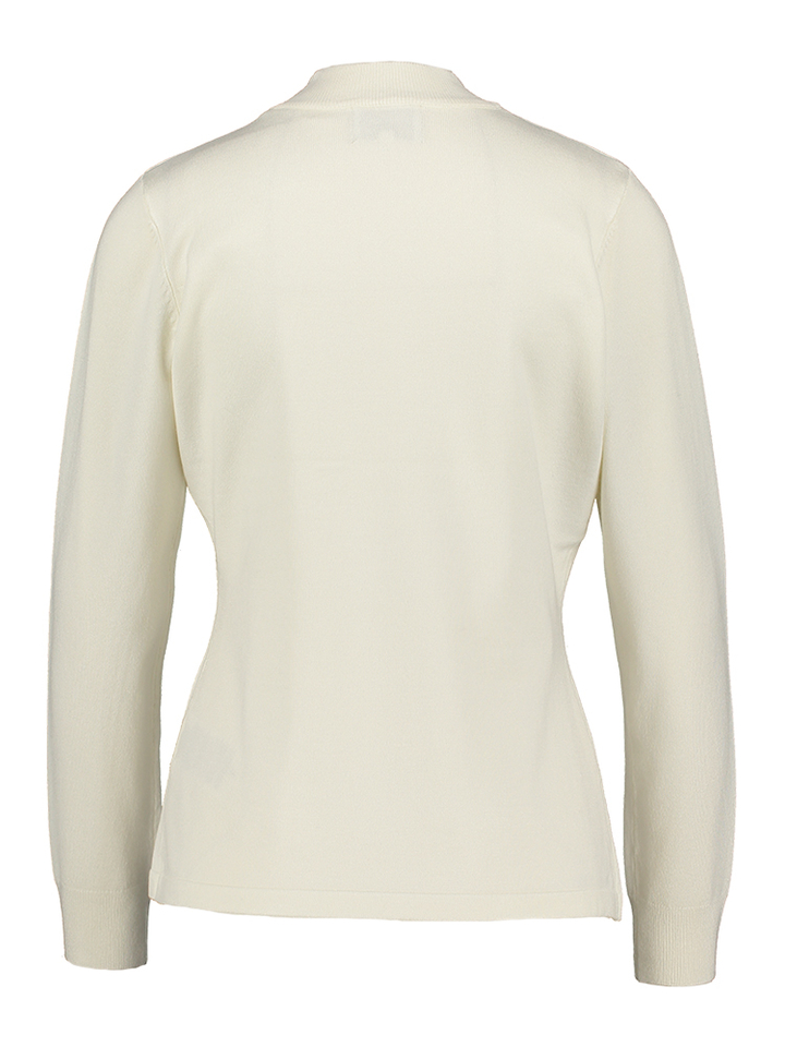 Beige trui met strikdetail Aw Leo & Ugo