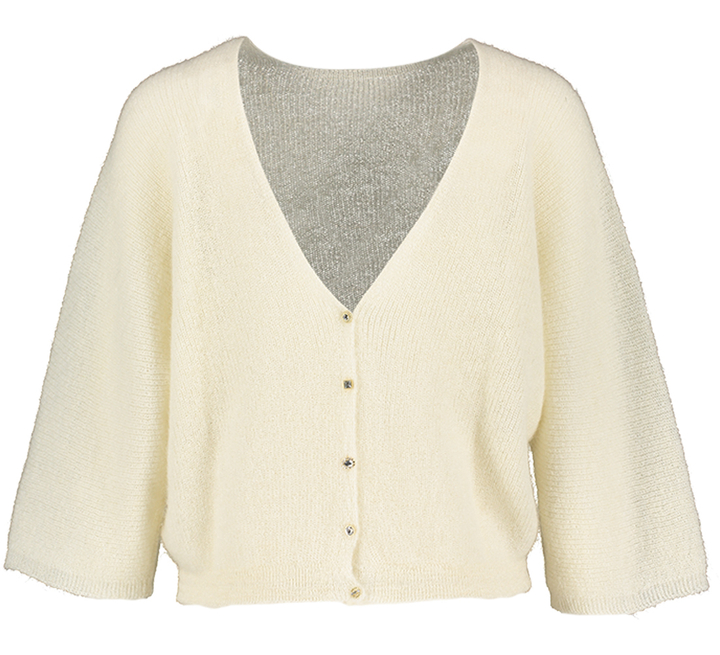 Ecru gilet Isaac BA&SH