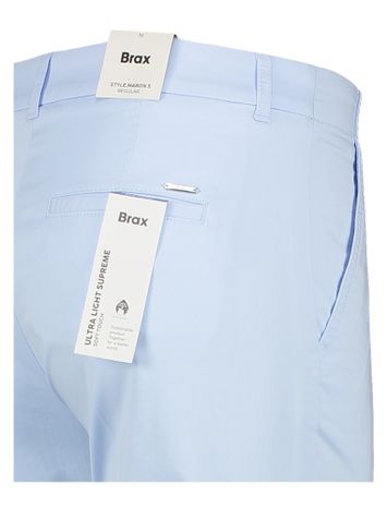 Blauwe katoenen slim fit broek Marron Brax 