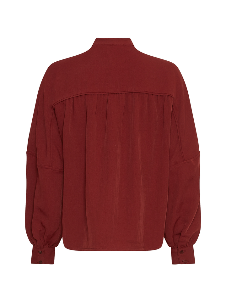Bordeaux blouse Madie MSCH Copenhagen