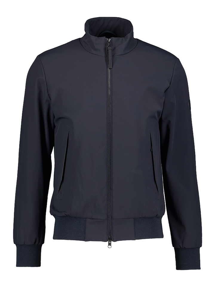 Blauwe jas met rits People of Shibuya