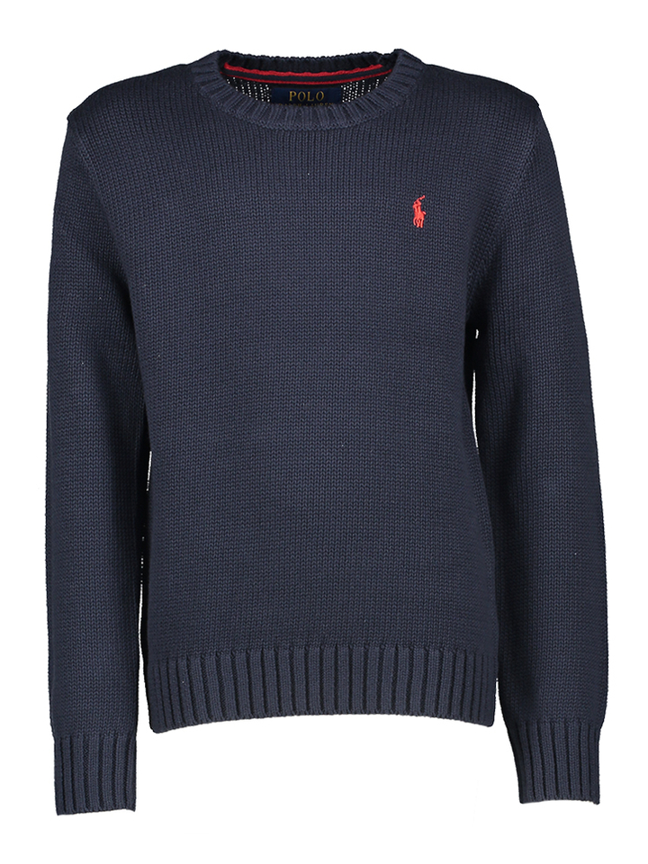Donkerblauwe trui Ralph Lauren 