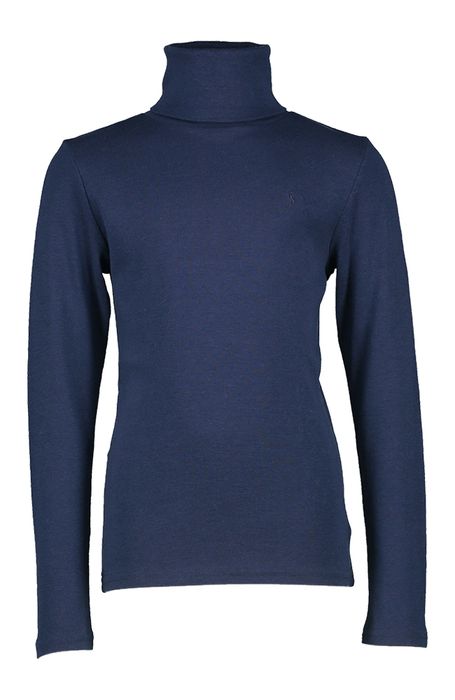 Blauwe t-shirt met rolkraag Ralph Lauren