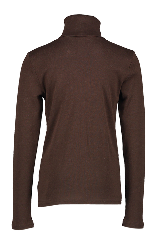 Bruine t-shirt met rolkraag Ralph Lauren 