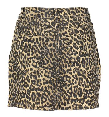 Korte rok in dierenprint Vichia Leopar Vila