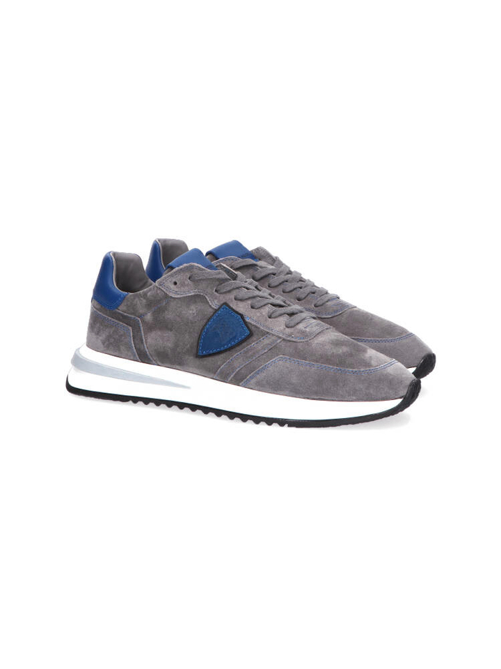 Grijze lage sneakers met blauw accent Tylu Philippe Model 