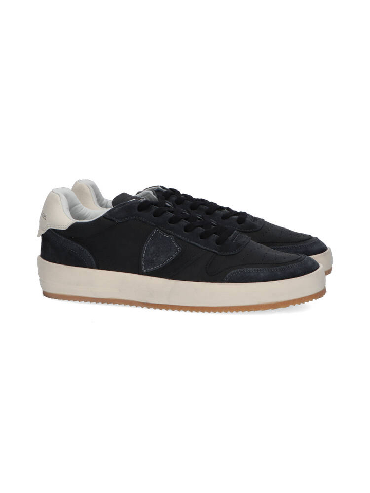 Zwarte lage sneakers Nice low Philippe Model