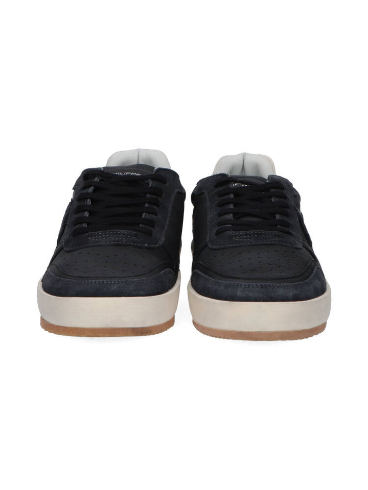 Zwarte lage sneakers Nice low Philippe Model